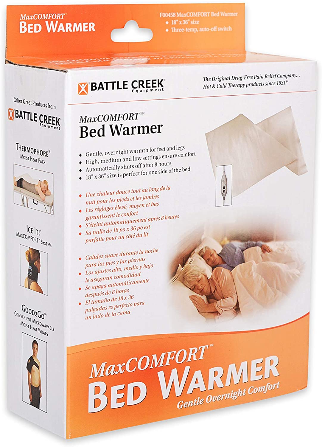 Battle Creek Bed Warmer Model 458 | Heart Rate Monitors USA