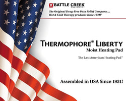 Thermophore Liberty Plus (USA Assembled) (Model 355) Moist Heating Pad - Large (14 x 27) Heating Pad Heating Pads Thermophore   