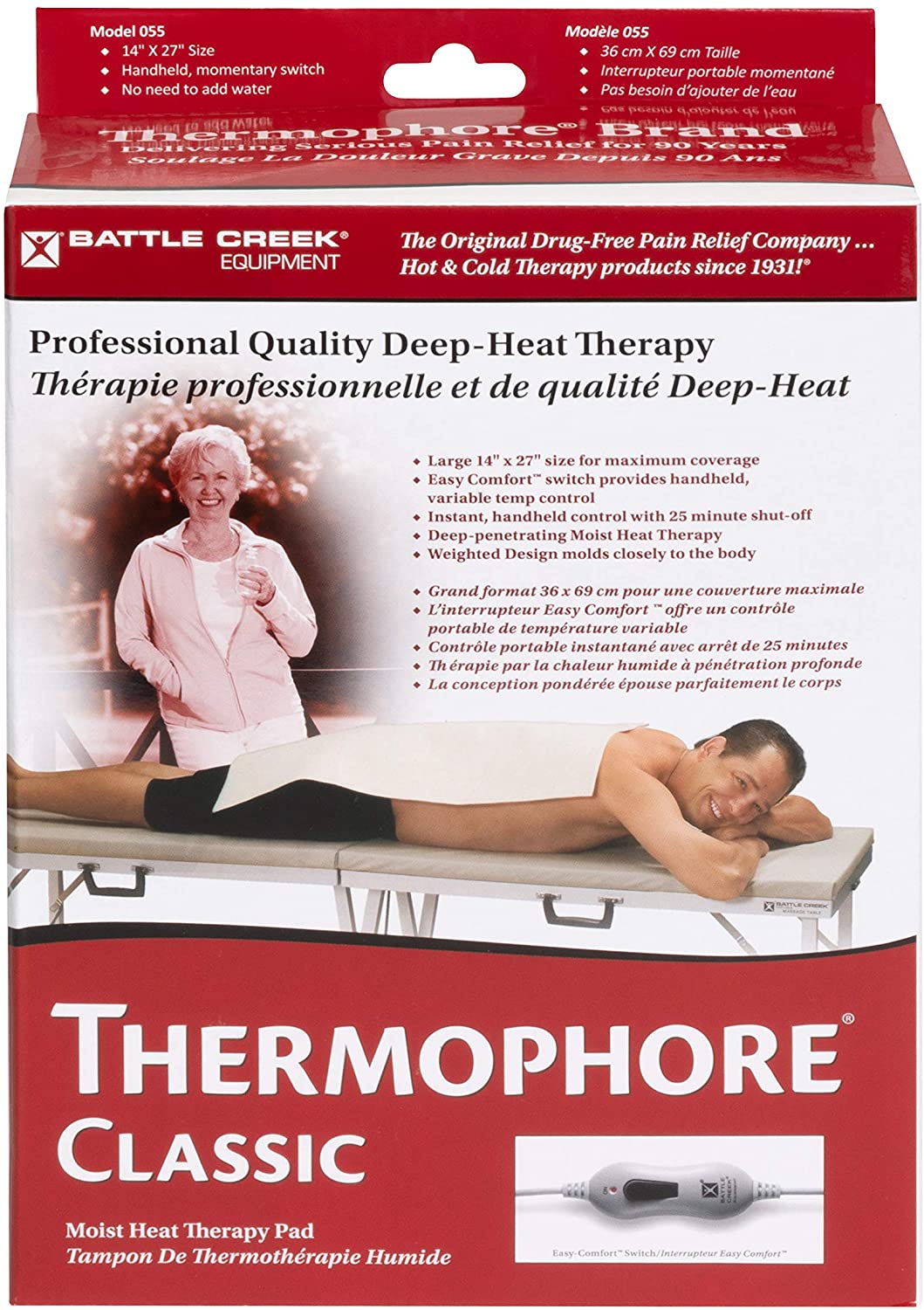 Thermophore Moist Heat Pad, Automatic