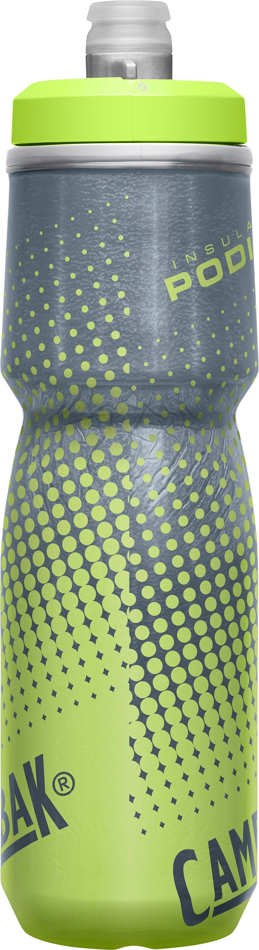 Camelbak Podium Chill Bike Bottle, Insulated Water Bottles Camelbak 24 oz Yellow Dot 2023 