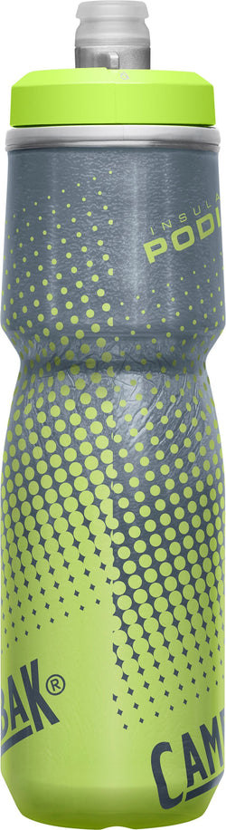 Camelbak Podium Chill Bike Bottle, Insulated Water Bottles Camelbak 24 oz Yellow Dot 2023 