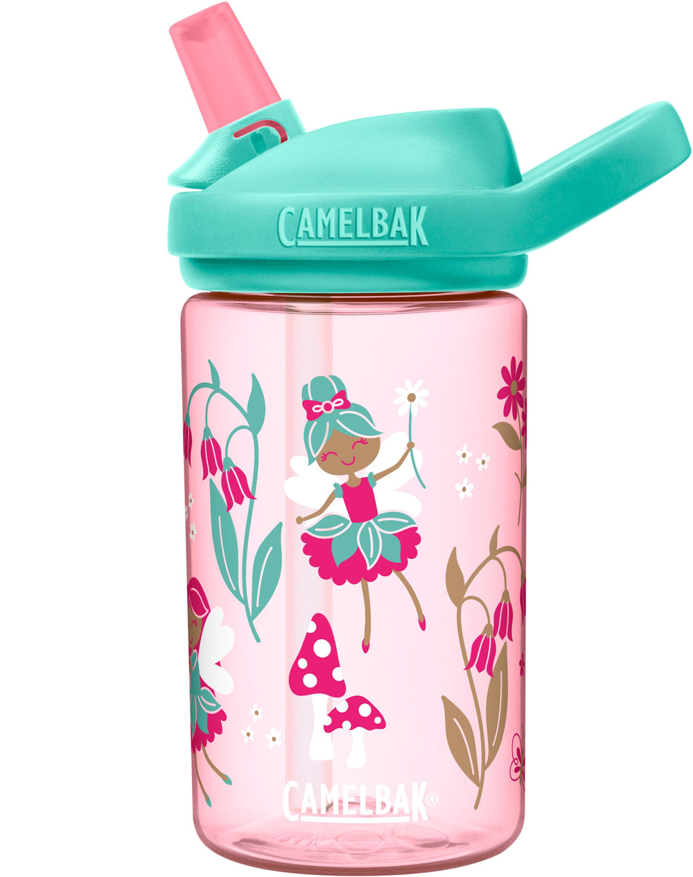 CamelBak Eddy+ Kids 14oz Bottle with Tritan Renew, Spring Fairies