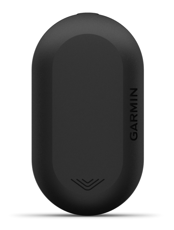 Front view of the Garmin Varia RVR315 Bike Rearview Radar