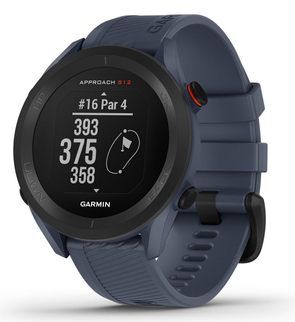 Garmin Approach S12 GPS Golf Watch Golf Garmin Granite Blue  