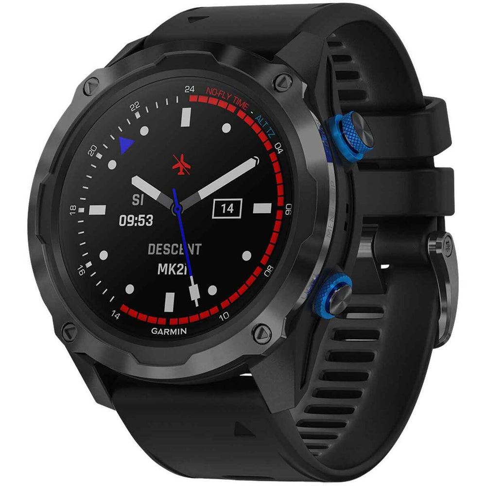 Front view of the Garmin Descent Mk2i Dive Watch