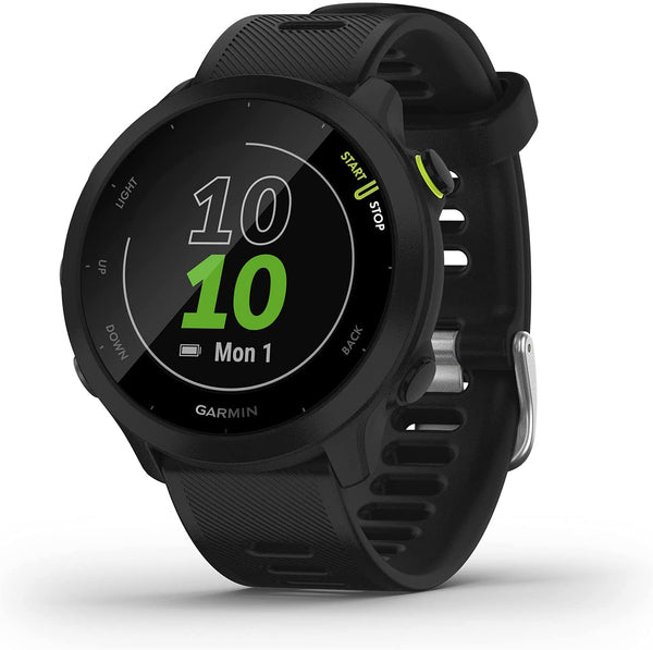 Garmin Forerunner 55 Running Sports Watch Running Watches Garmin Black  