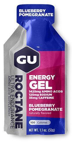 GU Roctane Ultra Endurance Energy Gel 24 ct Sports Nutrition GU Blueberry Pomegranate  
