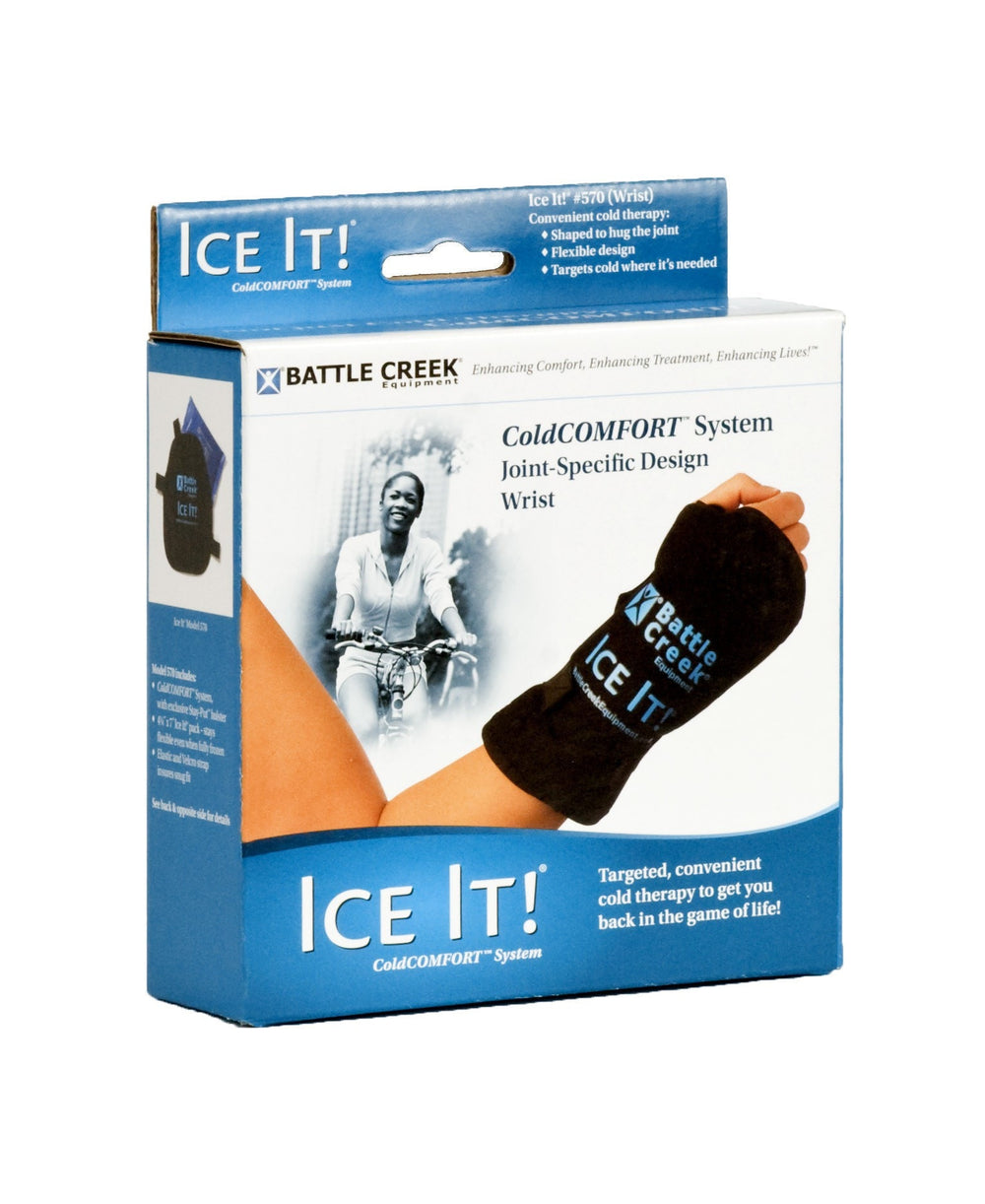 Ice It! Cold COMFORT Wrist, Hand (Model 570) Cold Therapy Thermophore   