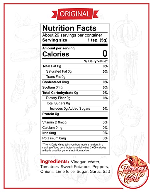 Jersey Girl All Natural (Low Sodium) Sweet Potato Hot Sauce - Variety 4 Pack Hot Sauce Jersey Girl Hot Sauce   