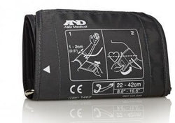 A&D LifeSource UA-420 Medical Replacement Blood Pressure Cuff, Wide-Range Lifesource Accessories A&D Lifesource Retail Packaging  