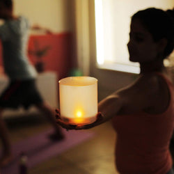 Luci Candle Frosted Inflatable Solar Light Cool Gadgets 