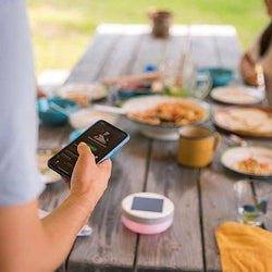Luci Explore: Solar Portable Light + Speaker + Phone Charger + Wake Up Light, Bluetooth Wireless App Control, Unlimited Color Options Outdoors MPOWERD   