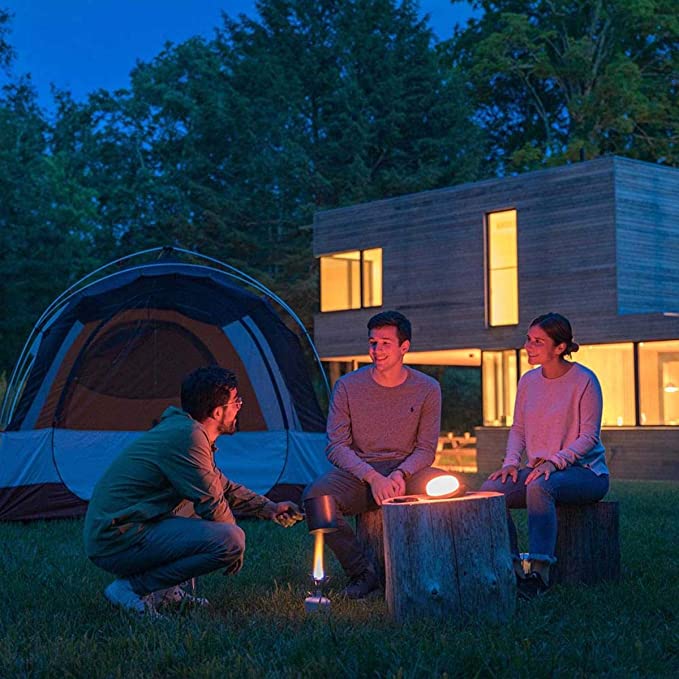Luci Explore: Solar Portable Light + Speaker + Phone Charger + Wake Up Light, Bluetooth Wireless App Control, Unlimited Color Options Outdoors MPOWERD   