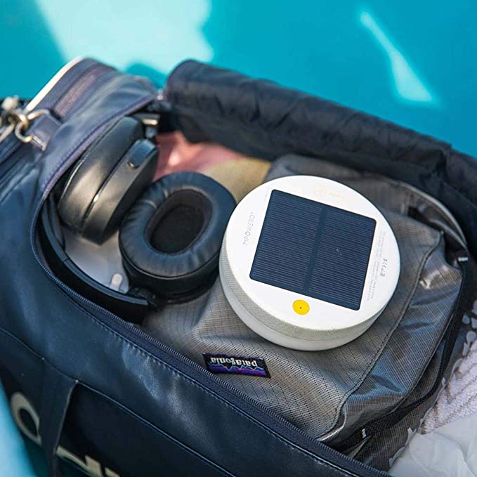 Luci Explore: Solar Portable Light + Speaker + Phone Charger + Wake Up Light, Bluetooth Wireless App Control, Unlimited Color Options Outdoors MPOWERD   