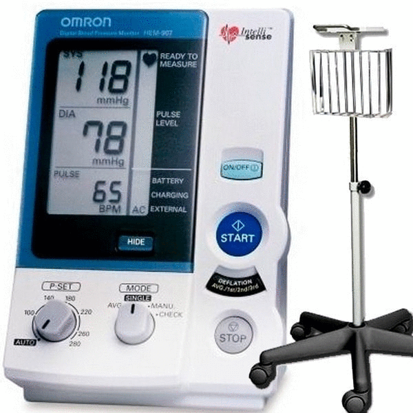 Omron Pro Intellisense Professional Digital Blood Pressure Monitor, W