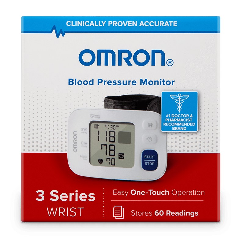 Omron BP6100 3 Series Wrist Blood Pressure Monitor Automatic Blood Pressure Omron   