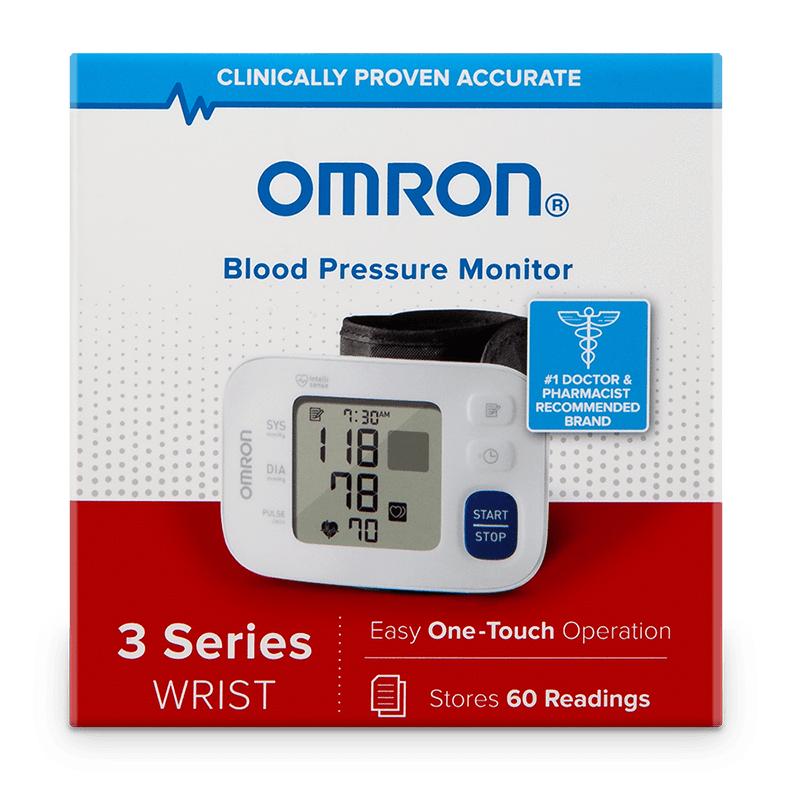 Wrist Blood Pressure Monitor Automatic Digital Home BP Monitor