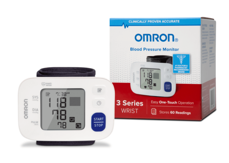 Omron BP6100 3 Series Wireless Wrist Blood Pressure Monitor