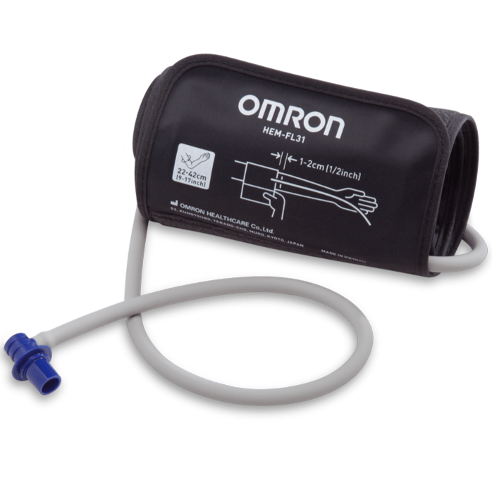 Omron HEM-FL31-B Easy-Wrap ComFit Cuff 9″ to 17″ Automatic Blood Pressure Omron   