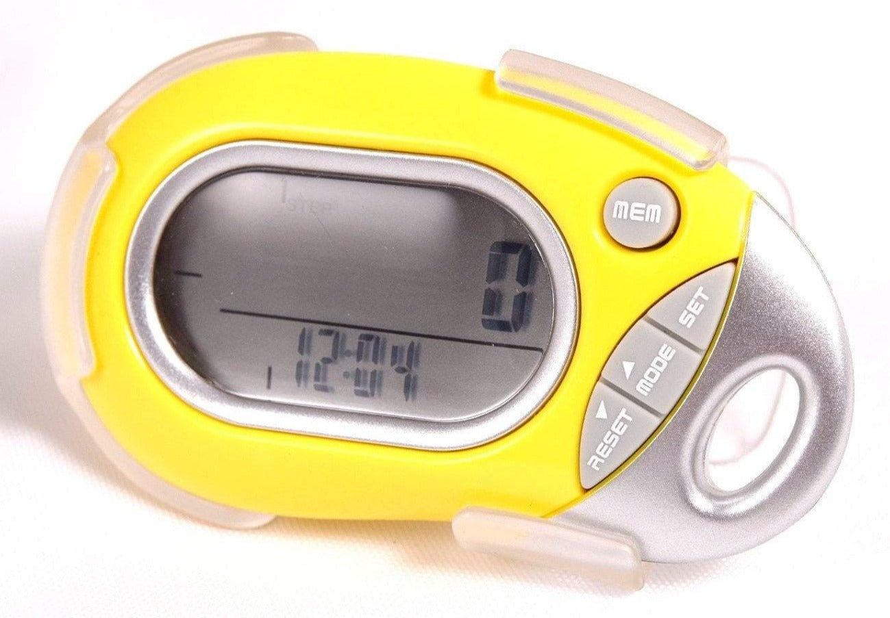 Pedusa PE771 TriAxis MultiFunction Pocket Pedometer with Clip & Lan